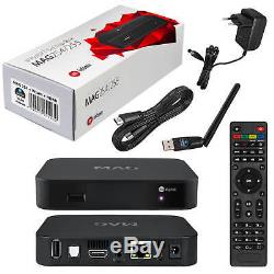 MAG 254 IPTV SET TOP BOX Multimedia player Internet TV USB Wlan stick HDMI Kabel