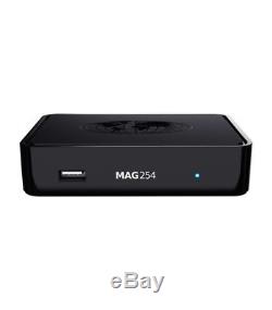 MAG 254 Wlan BOX Player IPTV Internet TV Box SET TOP Multimedia USB HDMI