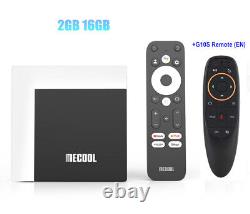 MECOOL KM7 PLUS Google Certified Android 11 S905Y4 2G 16G WiFi BT 4K Set top Box