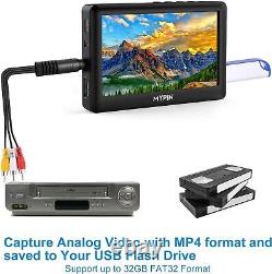 MYPIN Capture/Record Video Player 4.3 LCD AV Video Capture Box Set Top box
