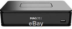 Mag 351 Set Top Box IPTV Linux 4K UHD HEVC OFFERT 141.90£