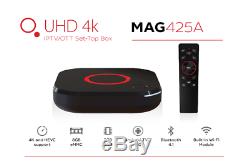 Mag 425a IPTV UHD ANDROID SET-TOP BOX 4K MAG 425A BUILT IN WIFI