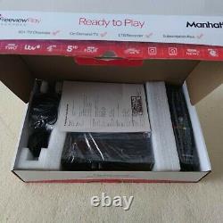 Manhattan T3-R HDR 4K Ultra HD Smart Freeview Play TV Recorder 1TB Black
