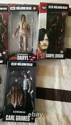 Mcfarlane The Walking dead Color Tops Complete Set Of 11 Boxed Figures