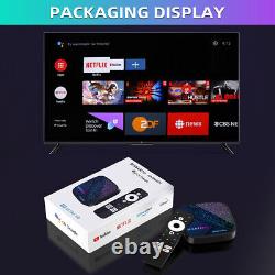 Media Player UHD Smart Network Set Top Box 64G for Watching TV (4G+64G-US Plug)
