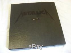 Metallica -limited Boxed Set- Awesome Mega Rare Ltd Edition Massive 10 Vinyl Top