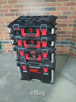 Milwaukee 4932464244 3pc Packout Storage System Set with an extra top box