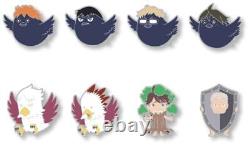 Movic Haikyu TO THE TOP Pins Collection x all 8P set in box 30mm