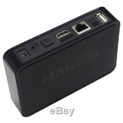 Multimedia player MAG250 IPTV SET TOP BOX Internet TV IP Konsole + Wlan Stick