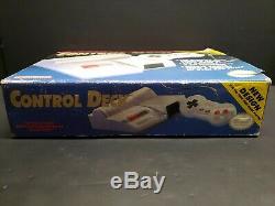 Nintendo Entertainment System Top Loader Set Console Boxed System