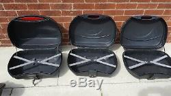 Nonfango Motorcycle Luggage Full Set with frame for Bandit 600