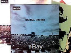 Oasis Time Flies. 1994-2009 UK 5LP Boxset 2010 + Booklet Top! Britpop //1