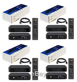 PACKAGE OF 4 NEW MAG322W1 IPTV SET ON TOP BOX build-in wifi update for MAG254