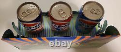 Pepsi Wild Bunch Promo Promotional Box Set of 3 Top Sealed Empty Cans