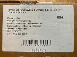 Pokemon Sealed Case Champions Path Elite Top Trainer Box Set Neu 10x SWSH 3.5 EN