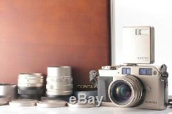 RARETOP MINT in BOXCONTAX G1 20years kit 28 45 90 Lens set From JAPAN 559