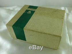 ROLEX Green Stripe & Raised Top BOX Set & Booklet for Submariner & More