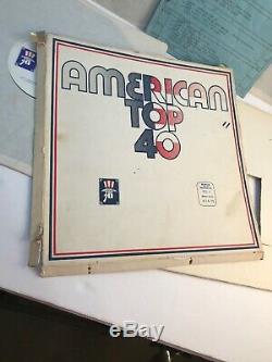Rare Watermark American Top 40 Box Set 3 LP Vinyl Records withCue Sheet 4/19/1975