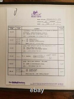Rick Dees' Weekly Top 40 Feb 10, 1984 4LP Box Set Michael Jackson Madonna Police