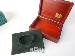 Rolex Mahogany Box Excellent / Top Condition with Outer Box set