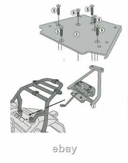 Royal Enfield Himalayan 2019 Top Box Givi Obkn42b Case + Sr9050 Monokey Rack Set