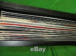 SEALED BEATLES WOODEN ROLL TOP BOX SET 14 LPs VERY RARE LIMITED EDITION 1988