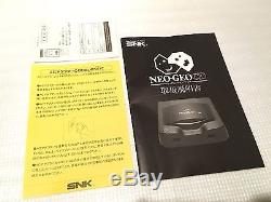 SNK NEO GEO CD Top Loading Console Serial Match BOXED WORKING 3 Game Set