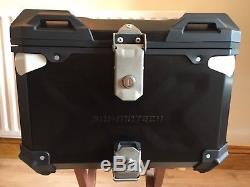 SW-MOTECH TRAX ADVENTURE Alu-BOX Top-Case 38 L. Black with Lock Set