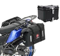 Saddlebags Set for Honda Hornet 900 + Alu top box WP8