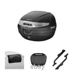 Set Bauletto SHAD SH29 Black Gilera 125 Nexus 2007-2024