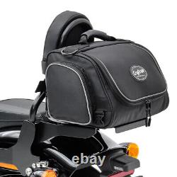 Set Crash bar + Rear bag for Harley Softail 00-17 STM4