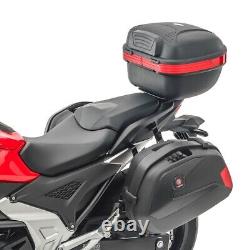 Set SB22 Motorcycle panniers + rack + Top Box universal Bagtecs