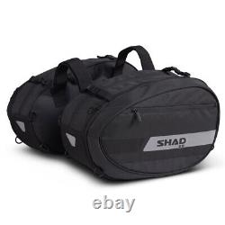 Set SHAD Bags SL58 Black & Frames Se For Honda 750 Nc S 2014-2015
