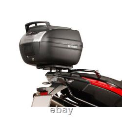 Set SHAD Bauletto SH40 Freighter + Luggage Rack For Suzuki Gsxr 400 An Burgman