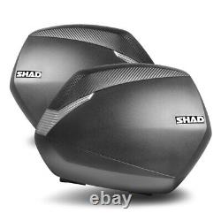 Set SHAD Bauletto SH45 & Suitcases SH36 For Suzuki Katana 1000 2018-2022