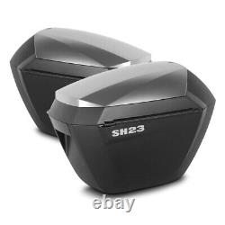 Set SHAD Bauletto SH48TC & Suitcases SH23A For BMW 1200 R Rs 2015-2018