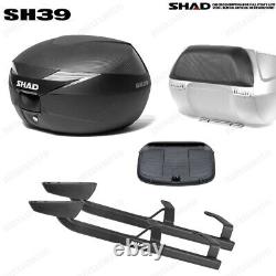 Set SHAD Fijacion + Baul SH39 Carbon For Suzuki Burgman 400' 17-18