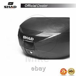 Set SHAD Fijacion + Baul SH39 Carbon For Suzuki Burgman 400' 17-18