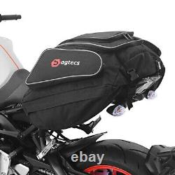 Set ST1 Tail Bag + Gel Seat Pad for Benelli Leoncino 500 / Trail