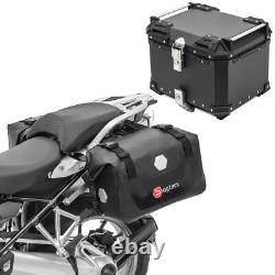 Set Saddlebags RB25 for Yamaha XJR 1300 + Top Box XB45 45L