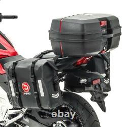Set Saddlebags WP8 + Top Box TP8 45L for Ducati Hypermotard 1100/ Evo
