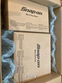 Snap-on Micro Cabinet Top Chest, set of 2, new in box, orange