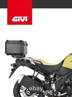 Suzuki Dl1000 V-strom 2018 Top Box Set Givi Trekker Outback Case + Rack + Plate