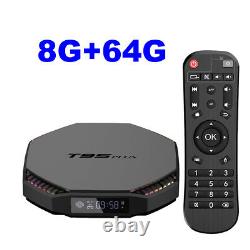 T95 Plus Smart Android 11 TV Box Quad Core 8G+64G Dual WiFi USB 3.0 Set Top Box