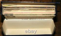 THE BEATLES EP COLLECTION SET OF 15 7 EPs SINGLES HOUSED IN FLIP TOP BOX 1981