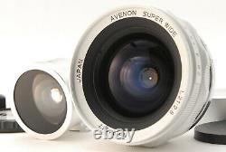 TOP MINT IN BOX AVENON SUPER WIDE 21MM F2.8 L39 MOUNT LENS With 21MM FINDER SET