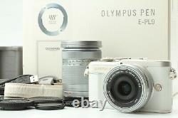 TOP MINT++ in BOX? OLYMPUS PEN E-PL9 LENS 14-42mm, 40-150mm SET by? FedEx JAPAN