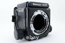 TOP MINT in BOX SET? Mamiya RZ67 Pro II WLF Body Camera with 120 Film Back JAPAN