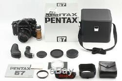 TOP MINT in Box Pentax 67 Late Model SET TTL + SMC P 105mm f/2.4 6x7 Japan