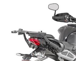 TRIUMPH STREET TRIPLE 765 GIVI 6412FZ RACK + V40 Tech TOP BOX topbox case set